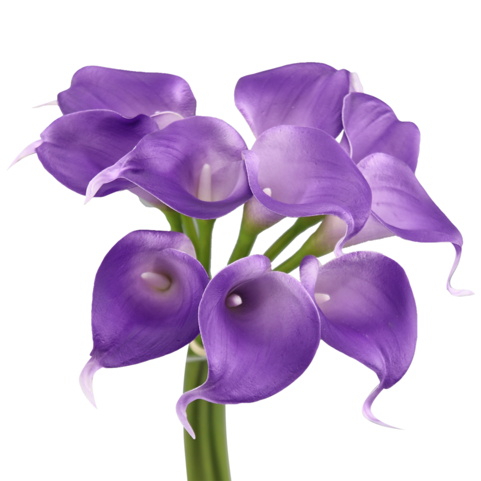 Real Touch Small Bloom Calla Lily-shades of purple