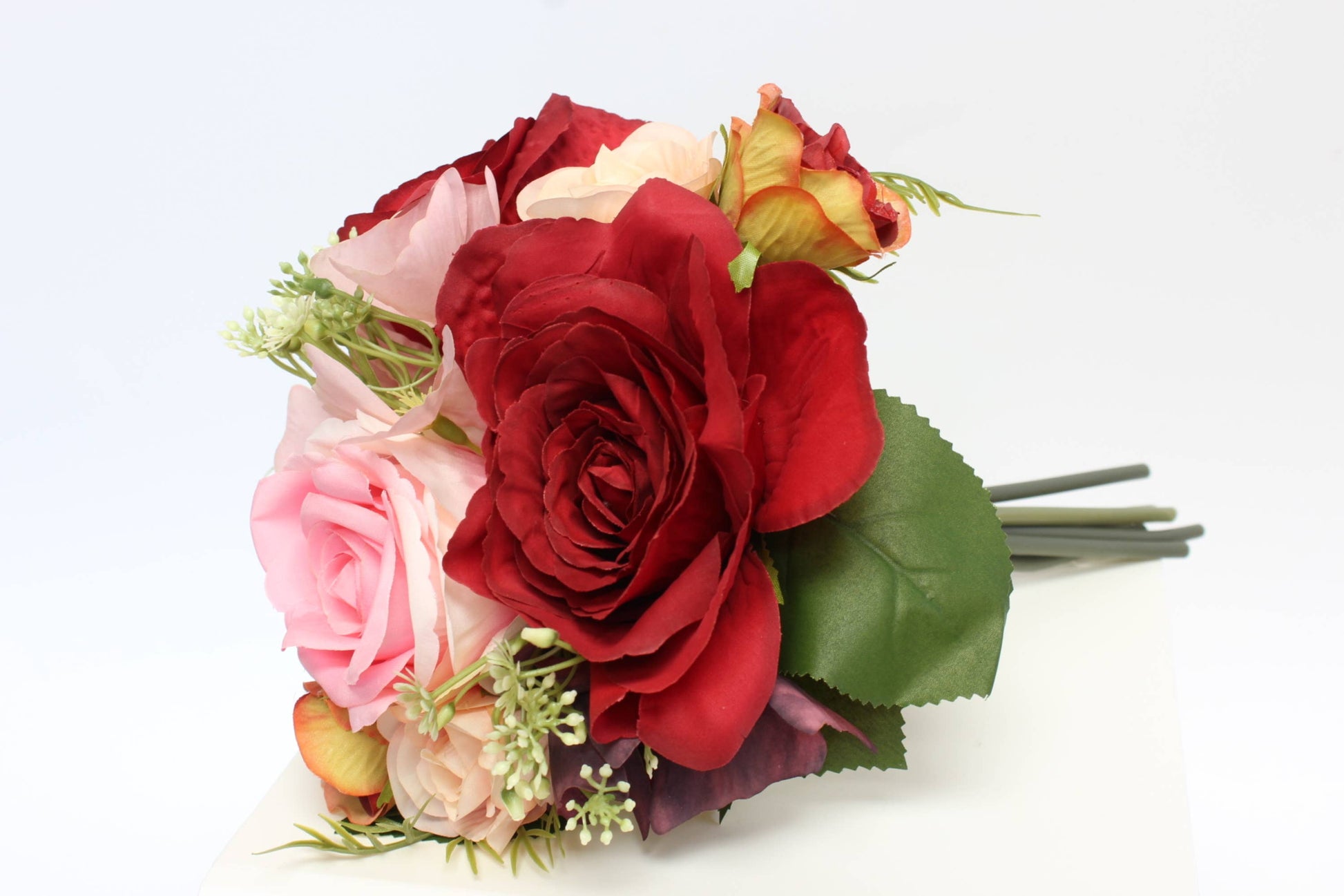 Classic Artificial rose hydrangea bouquet