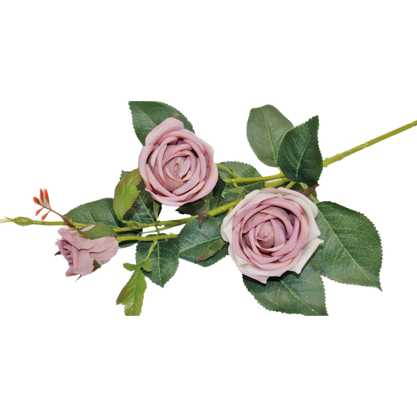 24" Real Touch Rose-3 flowers