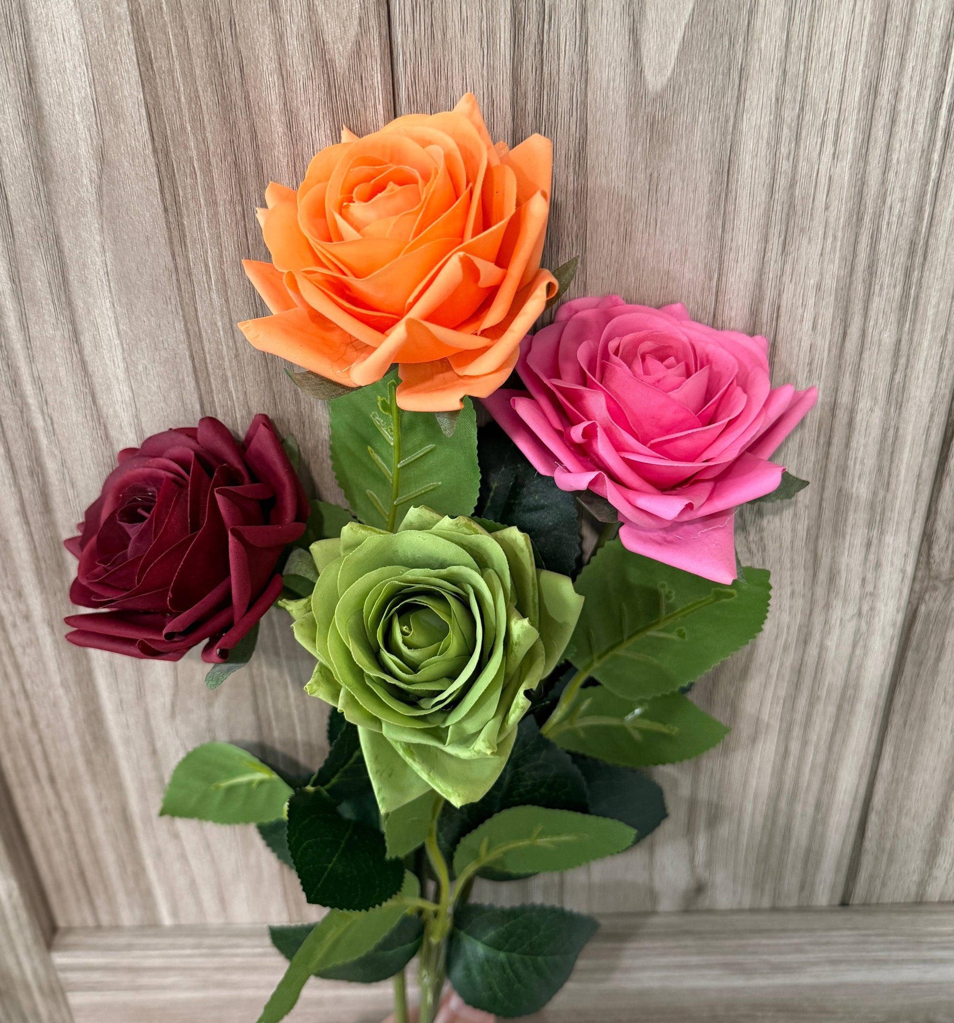 Pack of 50 stems-Ultra Realistic Rose-17"
