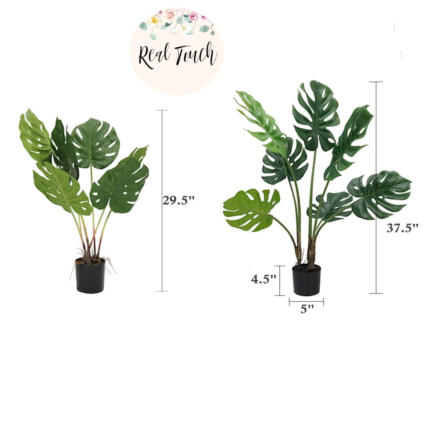 Designer's pick-Quality Potted Monstera Artificial Plant