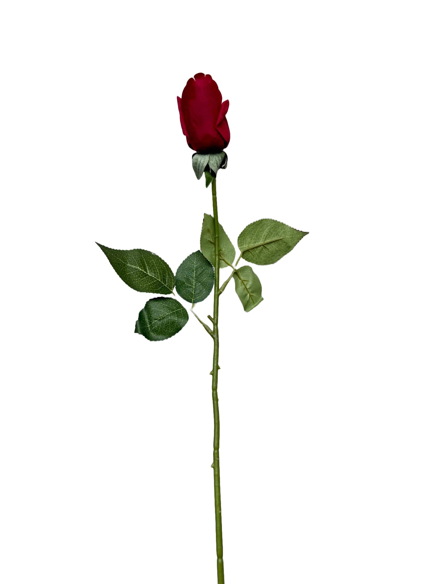 17" Ultra-Realistic Faux Rose Stem-Moisturized Coating