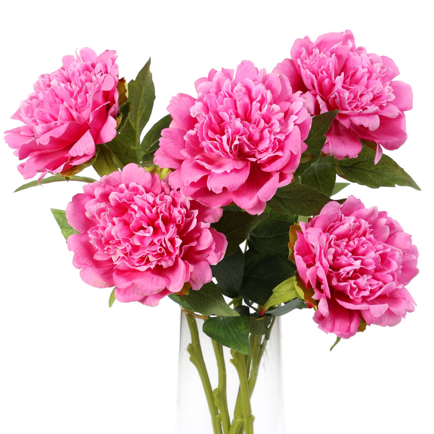 23.5"-Real Touch Moisturized Coating Peony Stem