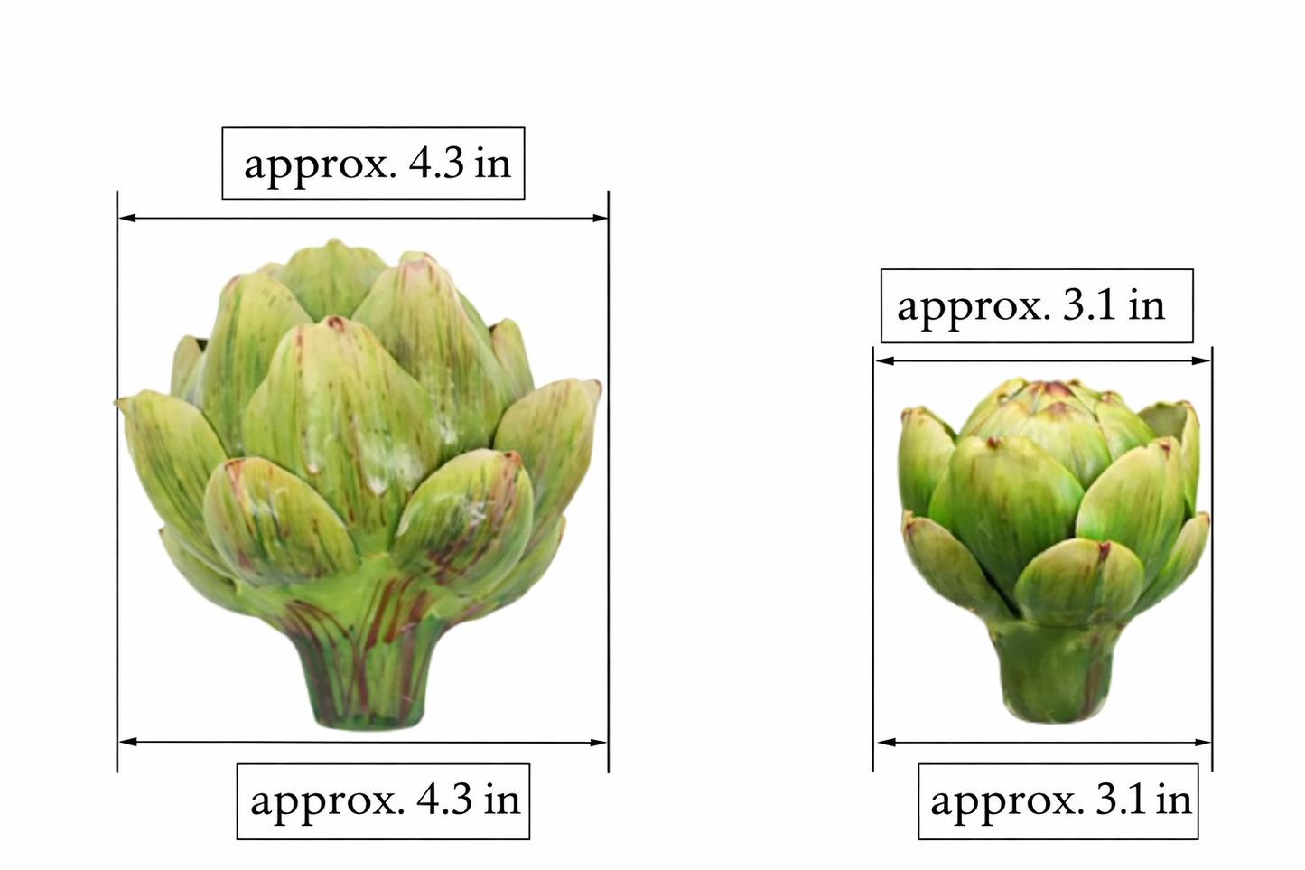 Designer’s Pick – Decorative Faux Artichoke (Small & Large)
