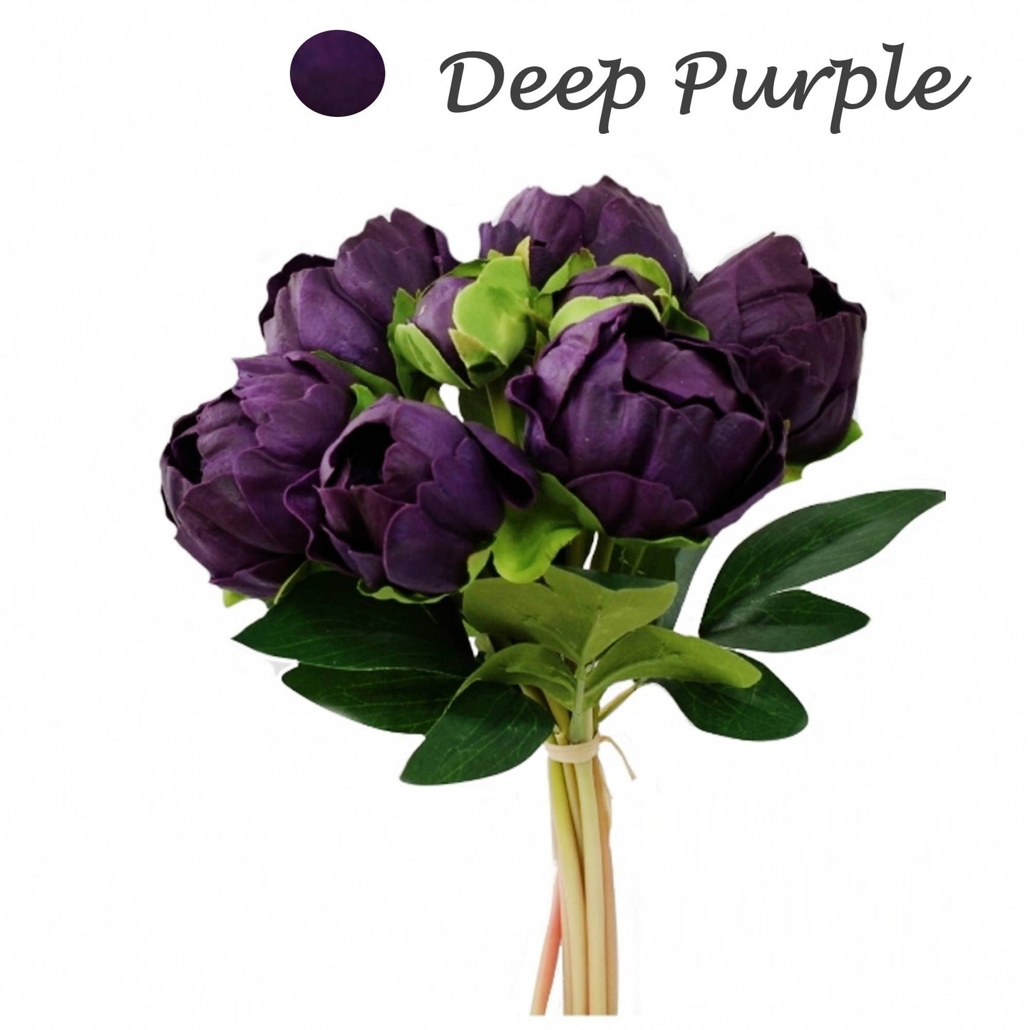 Case Packed Value-10 Bundles Real Touch Faux Peony bundle