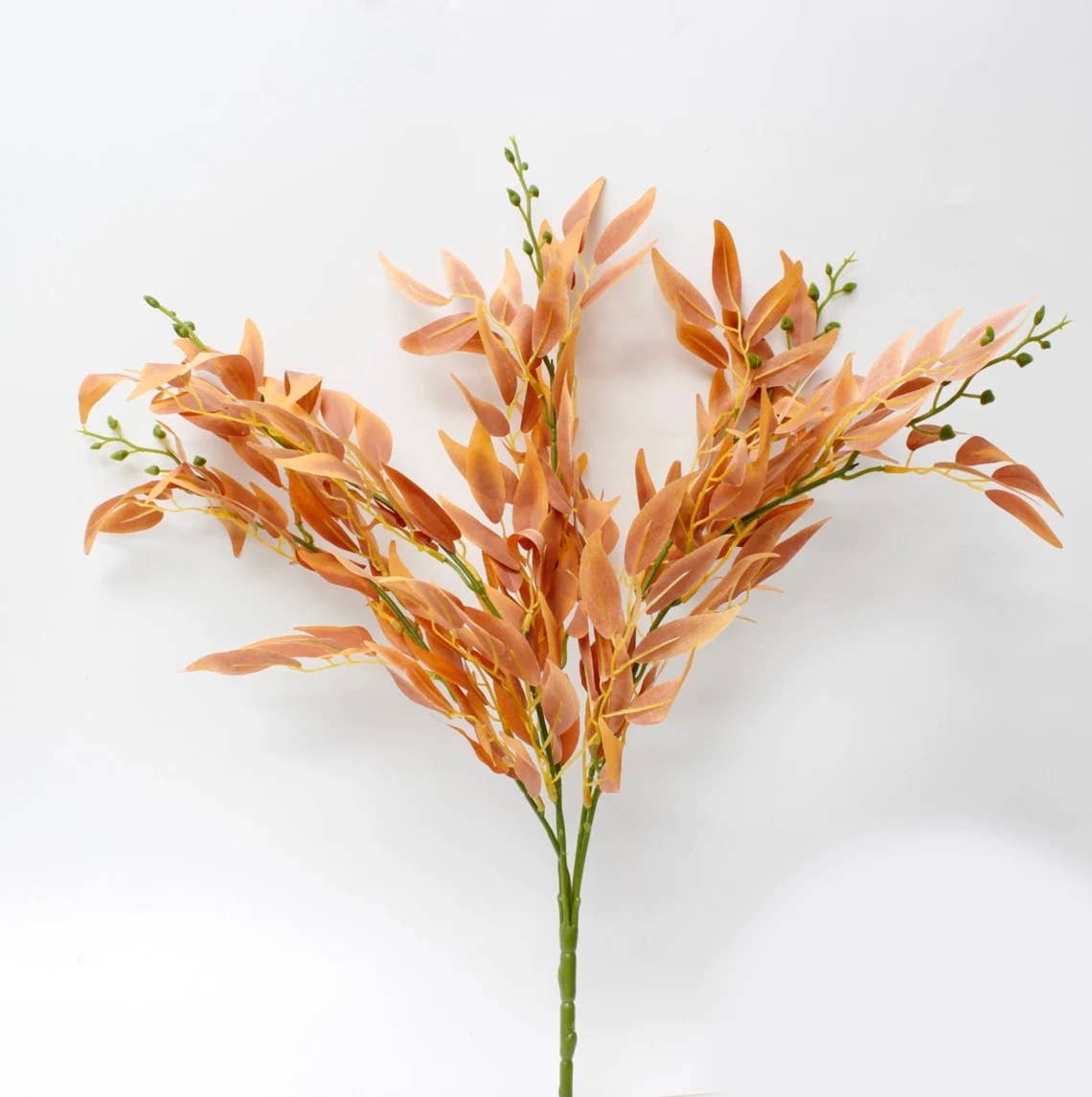 20" Artificial silk greenery bush