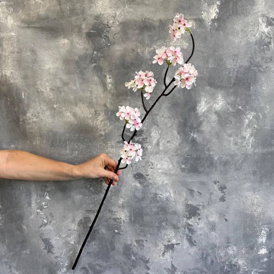 36" Faux Artificial Pear Blossom Branch