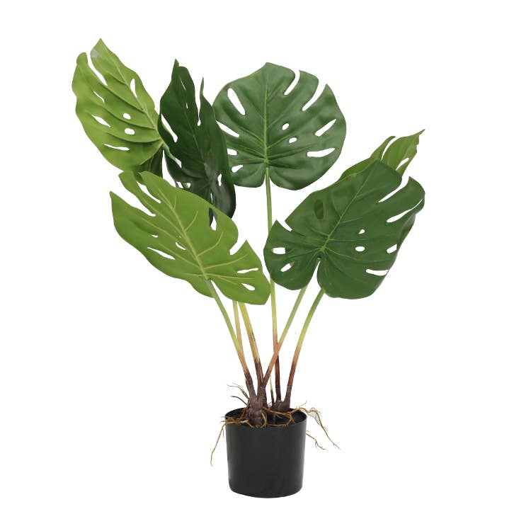 Designer's pick-Quality Potted Monstera Artificial Plant