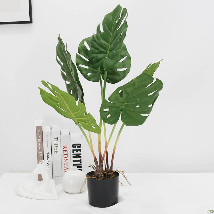 Designer's pick-Quality Potted Monstera Artificial Plant