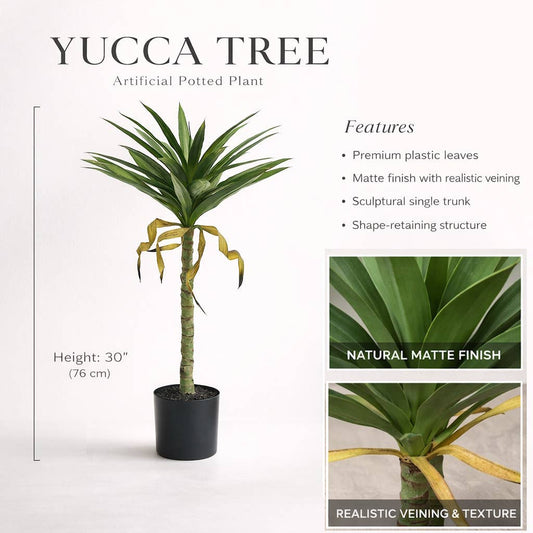 Designer’s Pick Artificial Yucca Tree