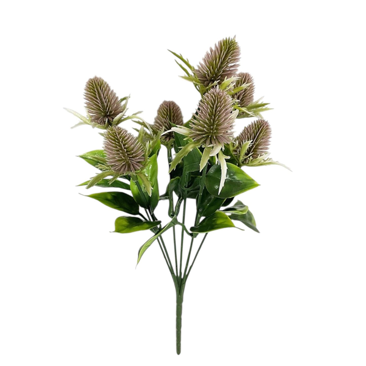 Artificial Small Thistle - UV-Resistant Centerpiece Accent