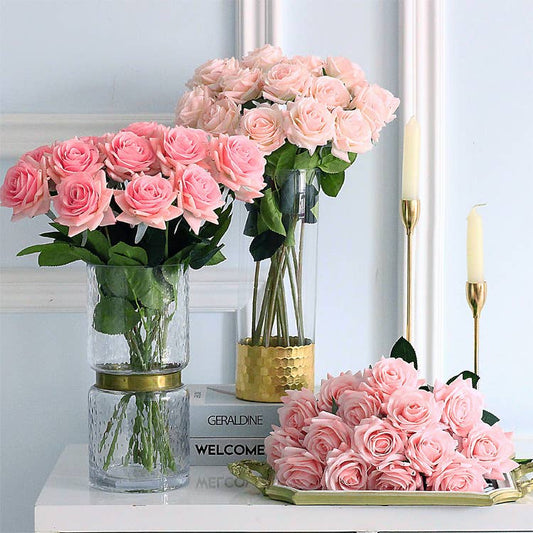Pack of 50 stems-Ultra Realistic Rose-17"