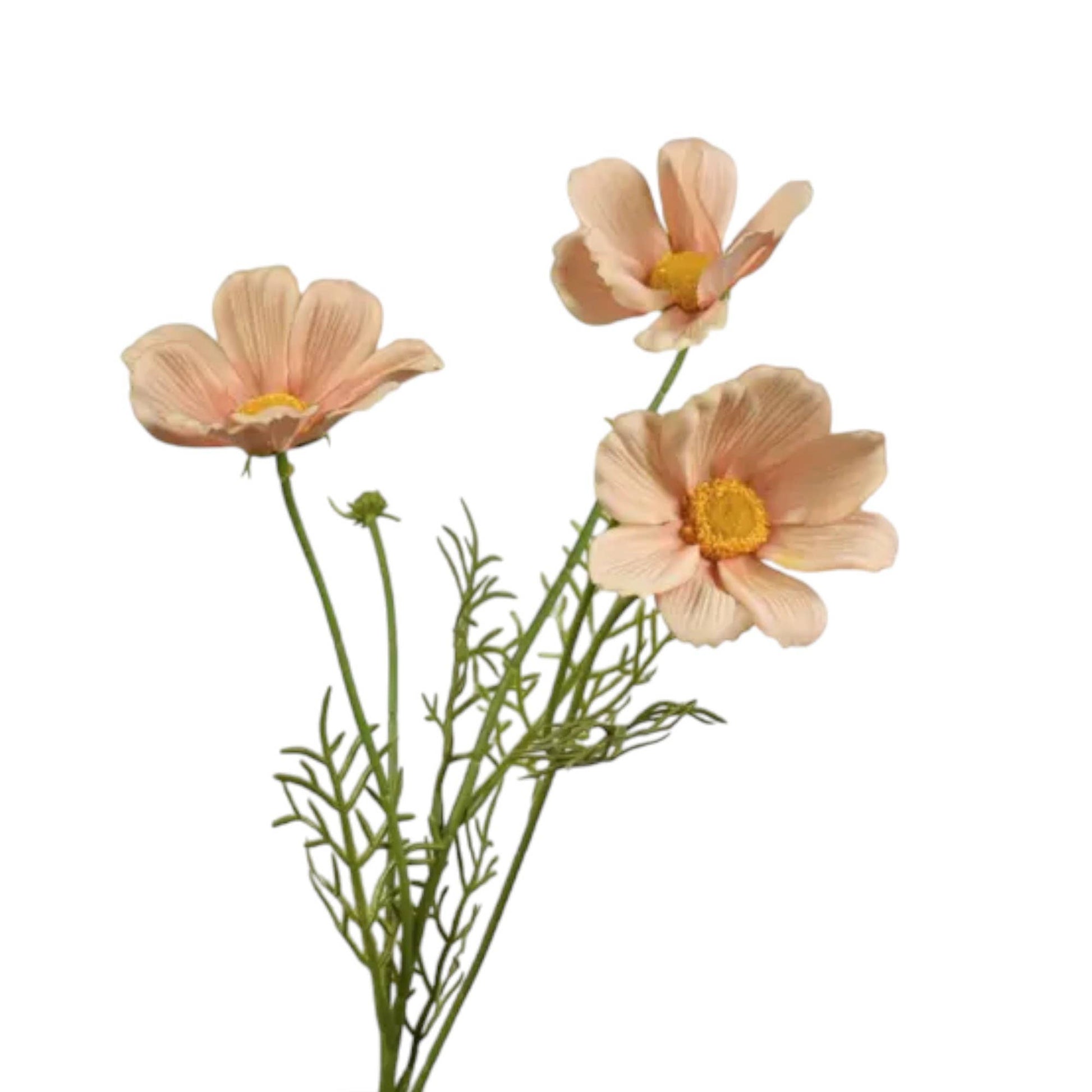 20" Real Touch Cosmos Flowers-vibrant lifelike colors