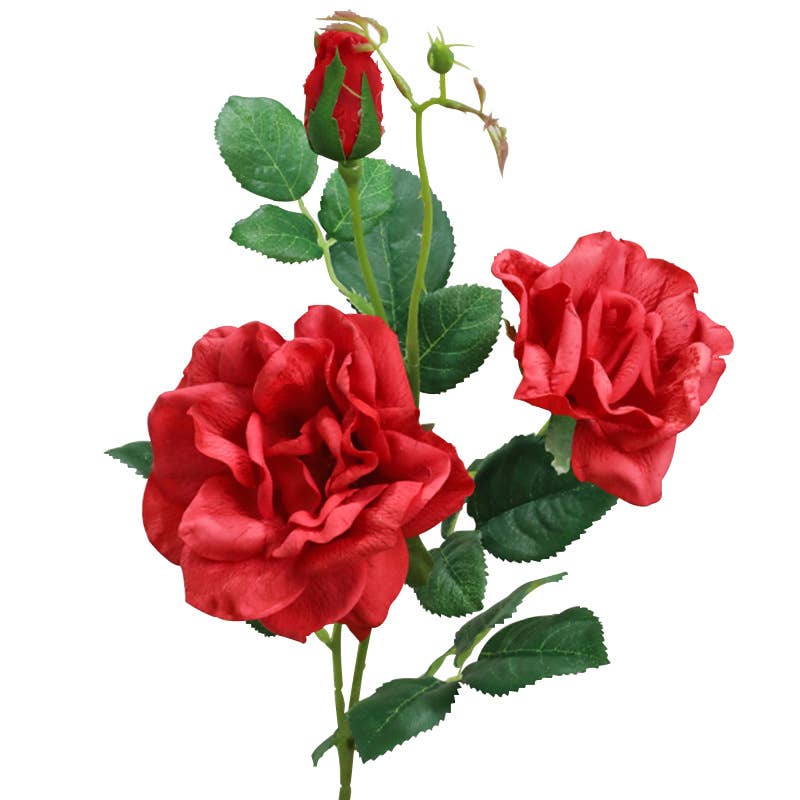 27" Real Touch Moisturized coating Rose spray