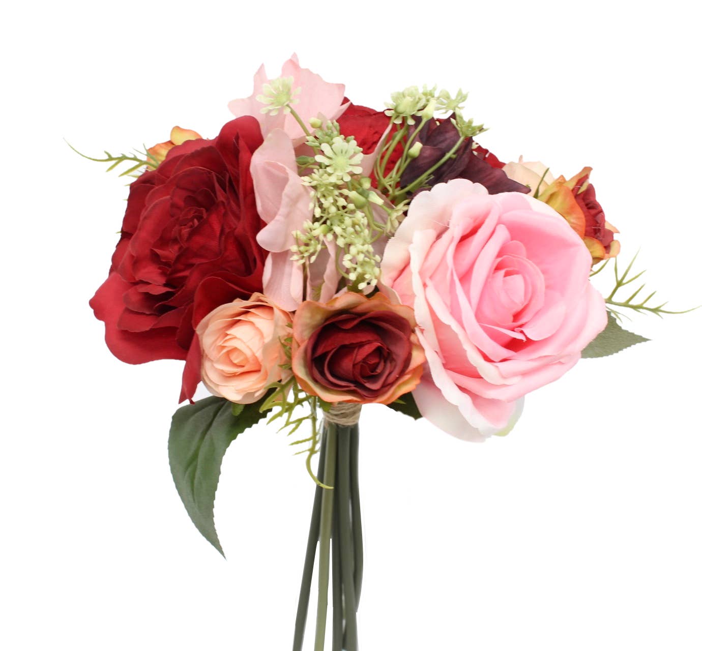 Classic Artificial rose hydrangea bouquet