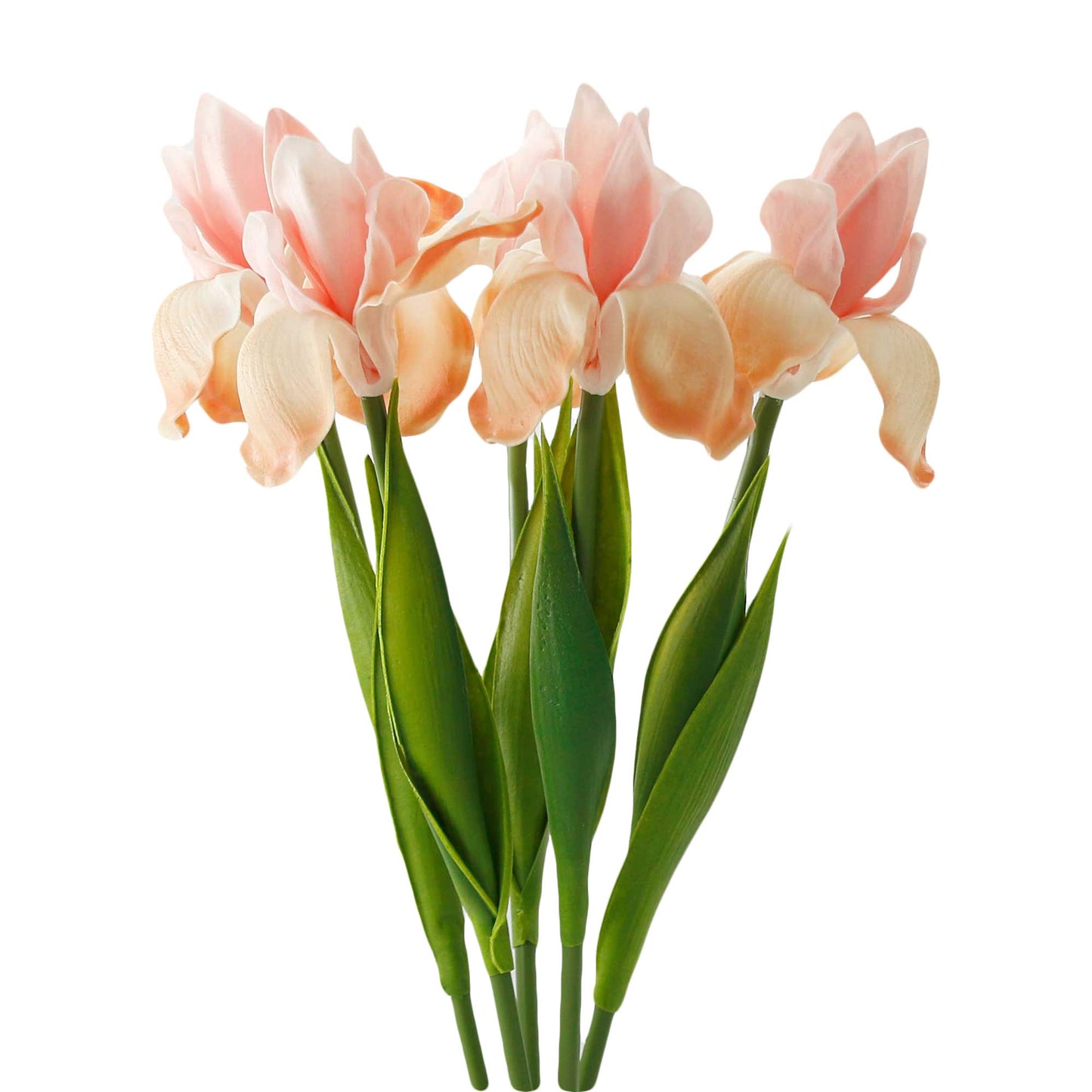 18"-Ultra Soft Real Touch Bearded Iris Stem