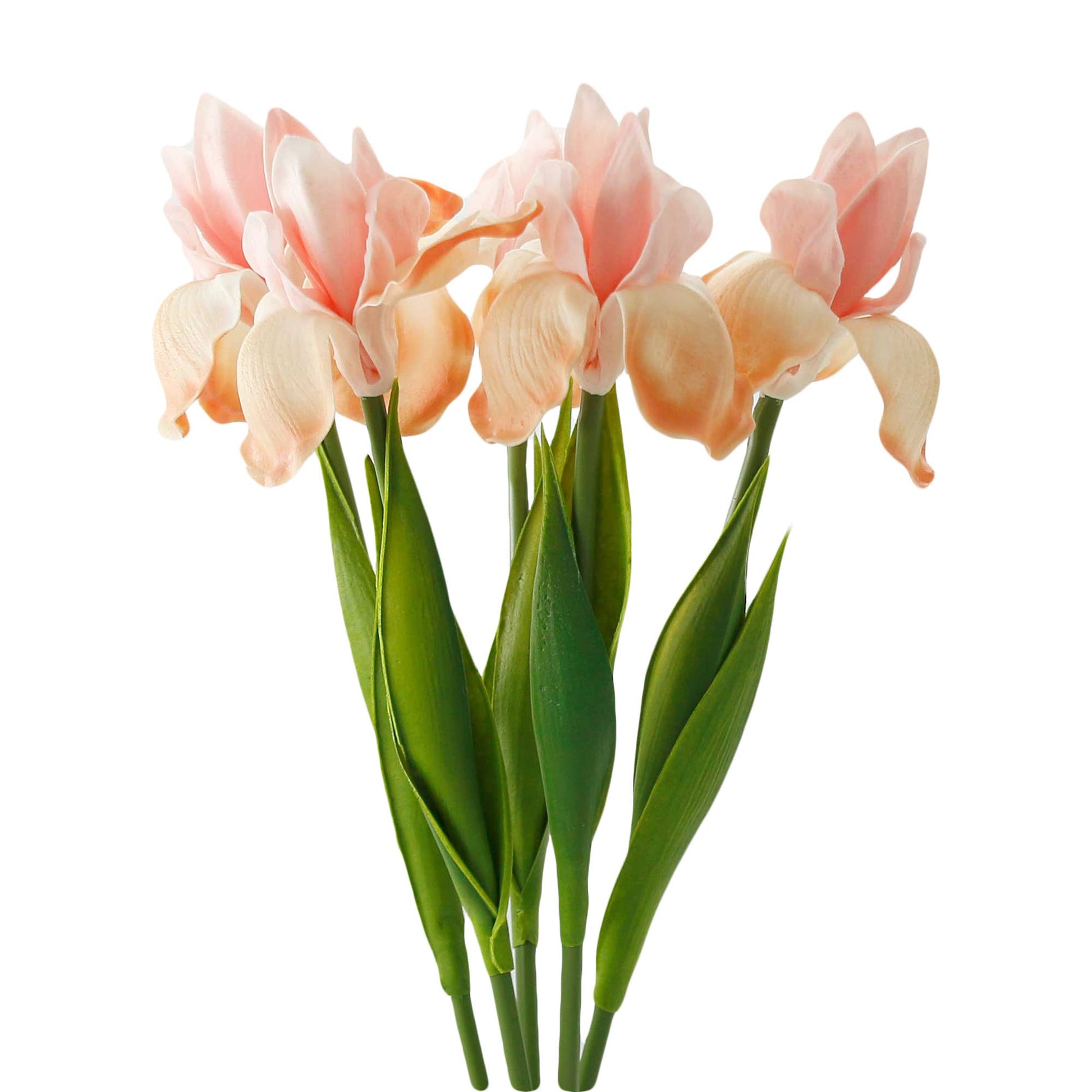 18"-Ultra Soft Real Touch Bearded Iris Stem