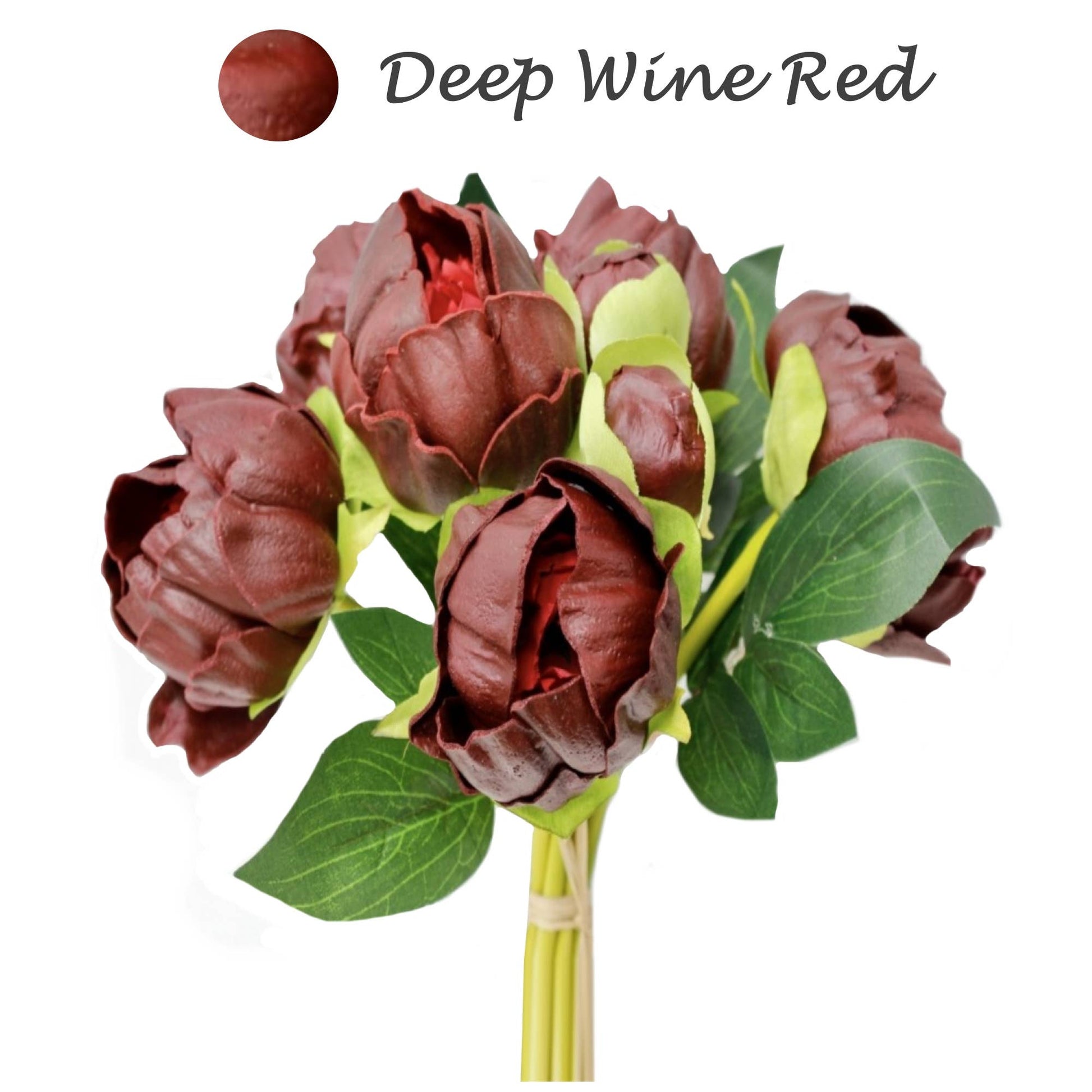Case Packed Value-10 Bundles Real Touch Faux Peony bundle