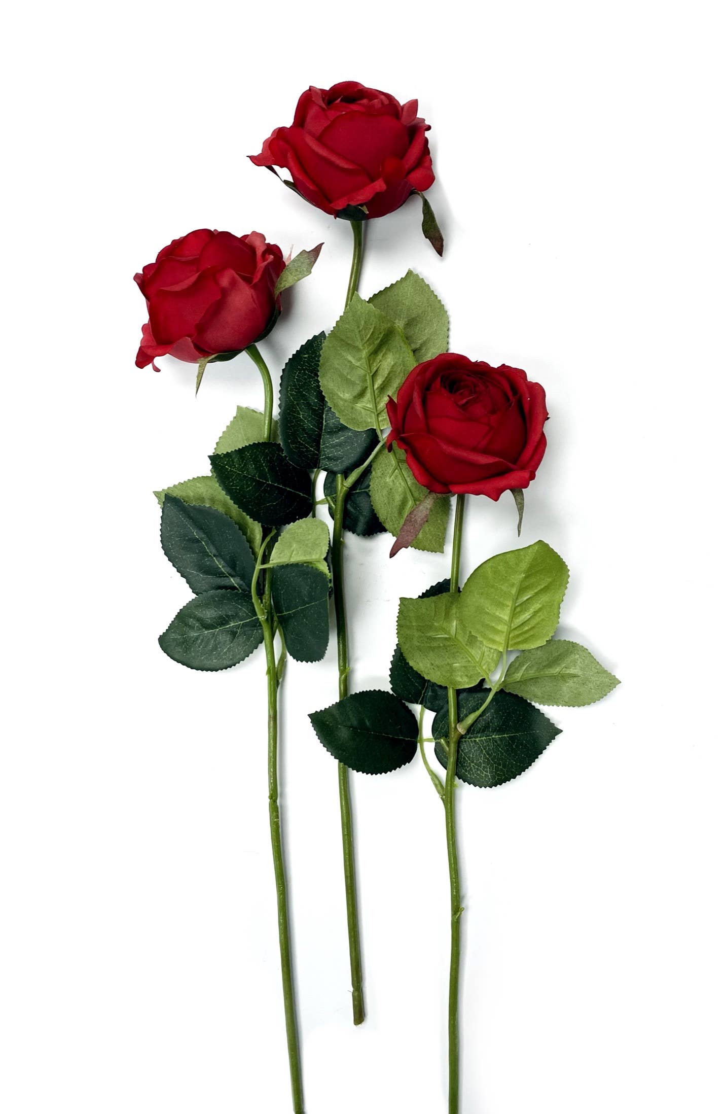 17"-Ultra Realist Real touch Cabbage Rose-Artificial 