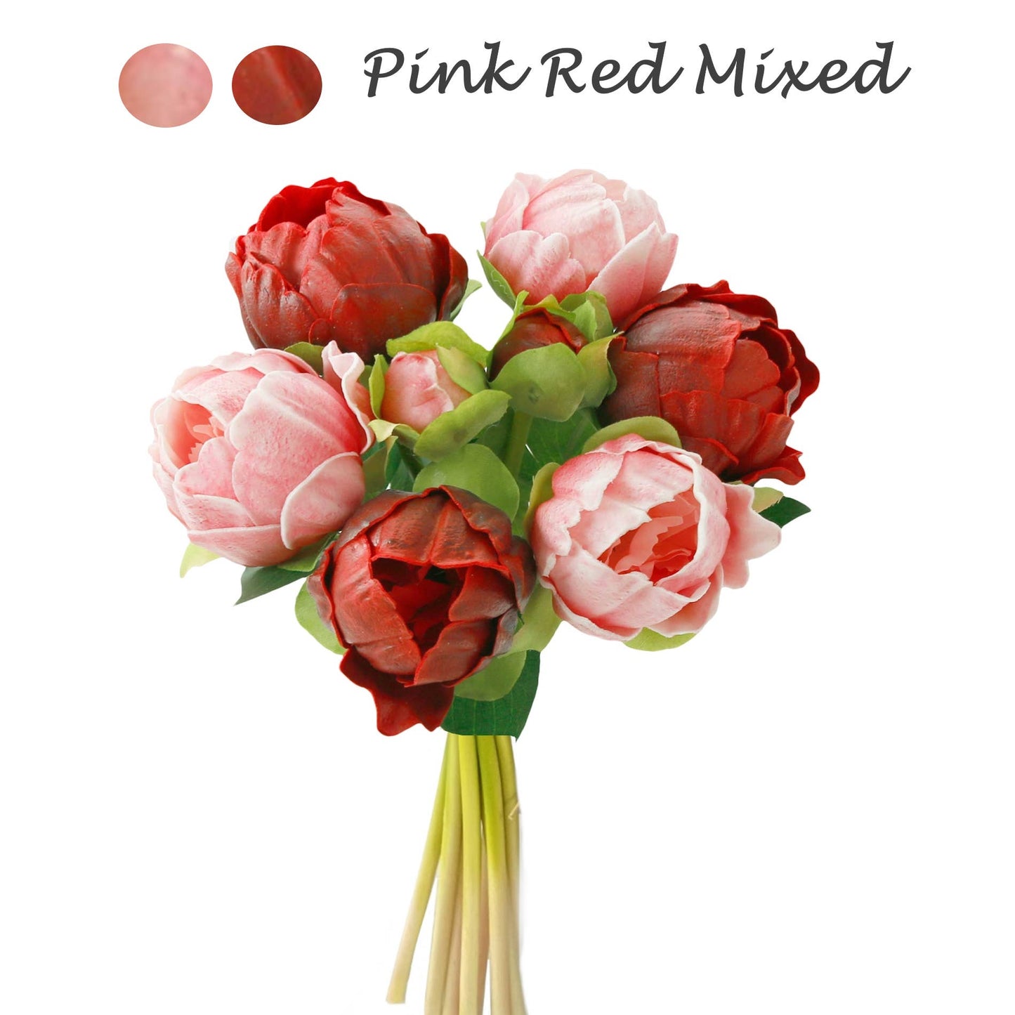 Case Packed Value-10 Bundles Real Touch Faux Peony bundle