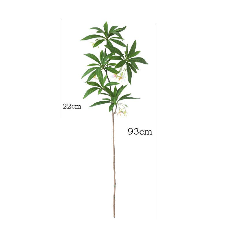 37" Hainan Elaeocarpus Artificial Faux Flower