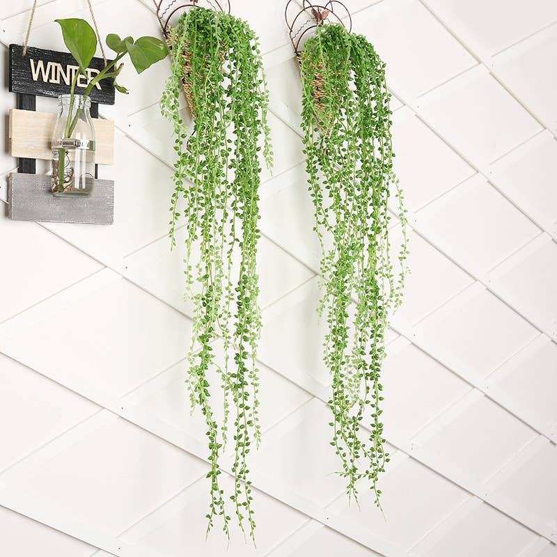 29" Artificial Hanging String of Pearl Succulent Garland