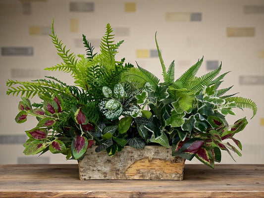 Artificial waterproof Soft Plastic Greenery Bush-7 sprays 