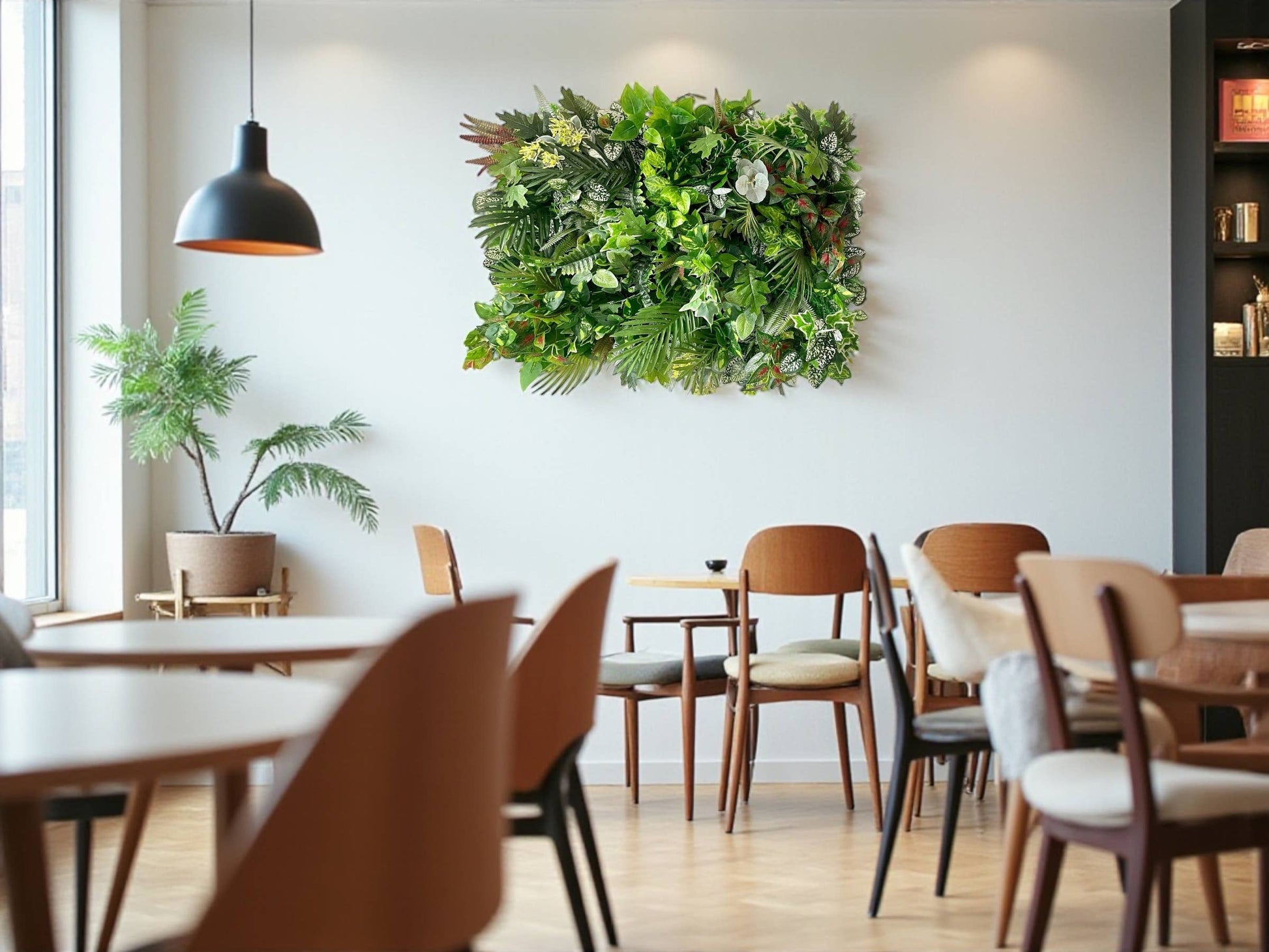 Artificial waterproof Soft Plastic Greenery Bush-7 sprays 