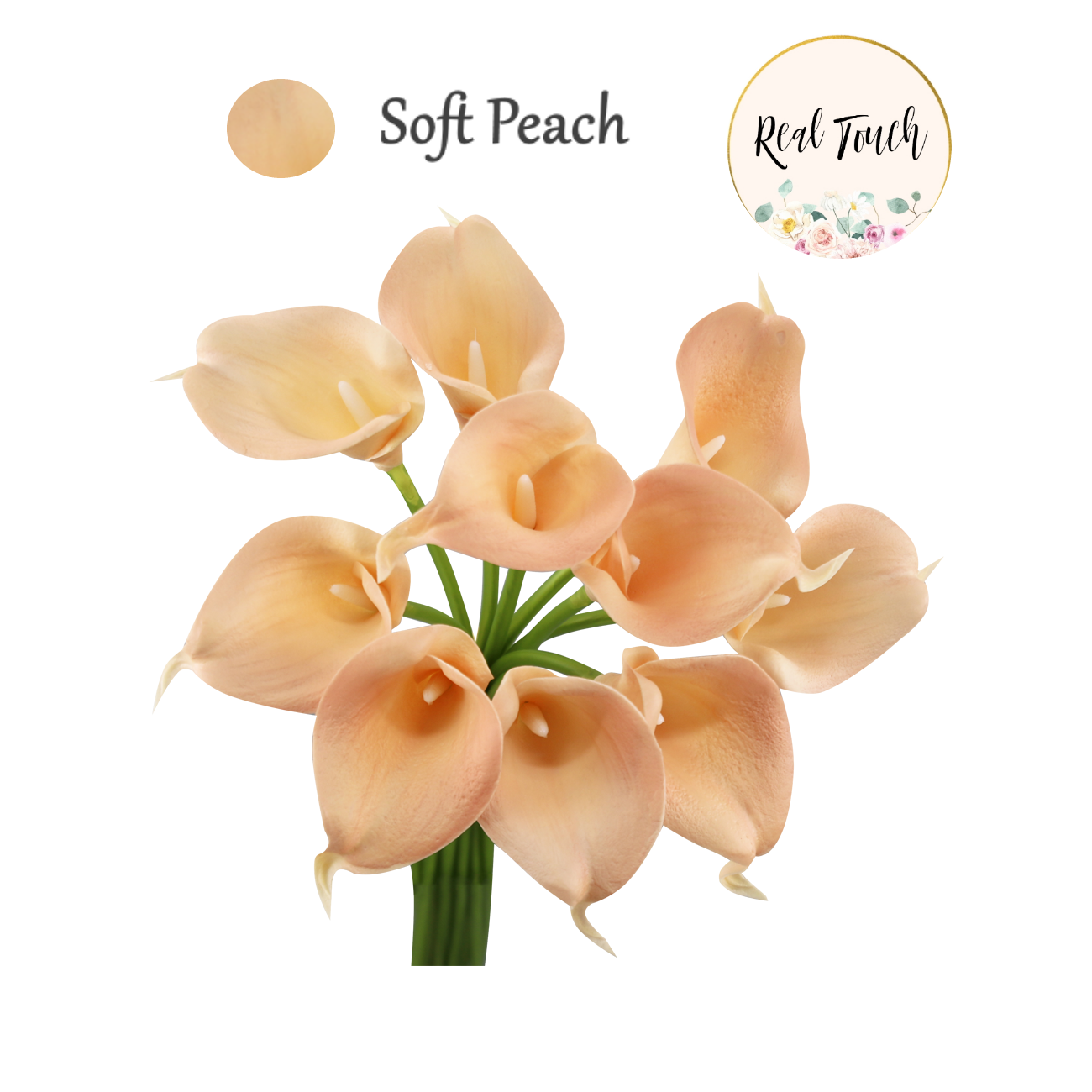 pack of 10 calla lilies-Pink Theme