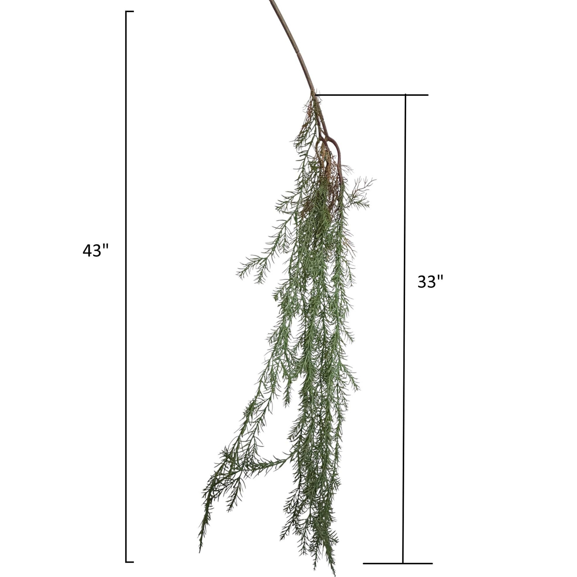 40" Hanging Greenery Branch