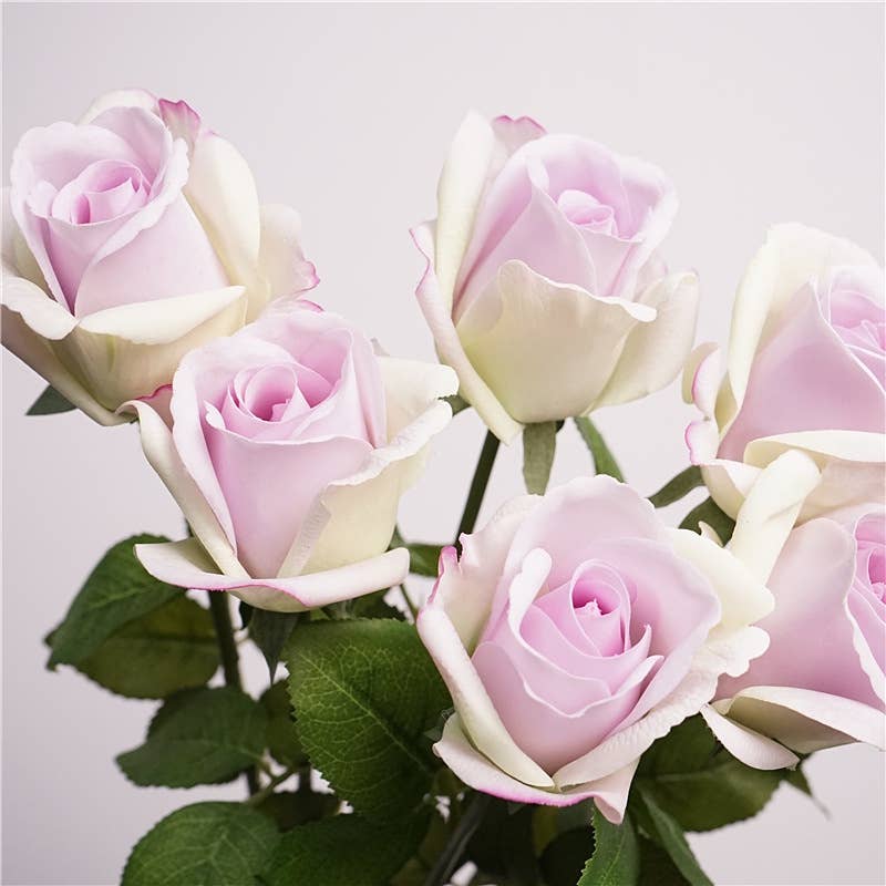 21.5" Ultra Realistic Faux Rose Stem–Moisturizing coating
