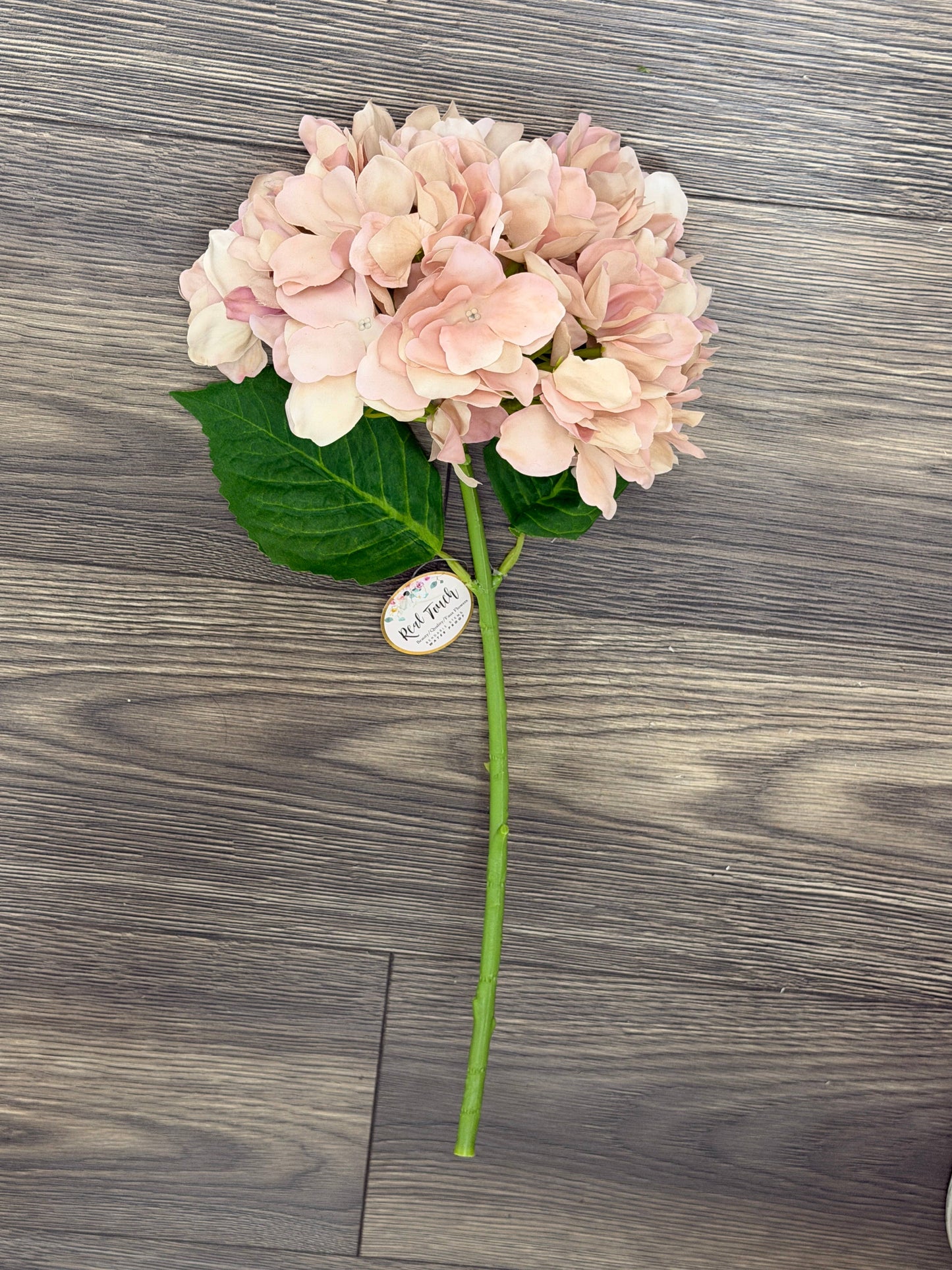 19"-Quality Faux Hydrangea-Moisturizing Coating