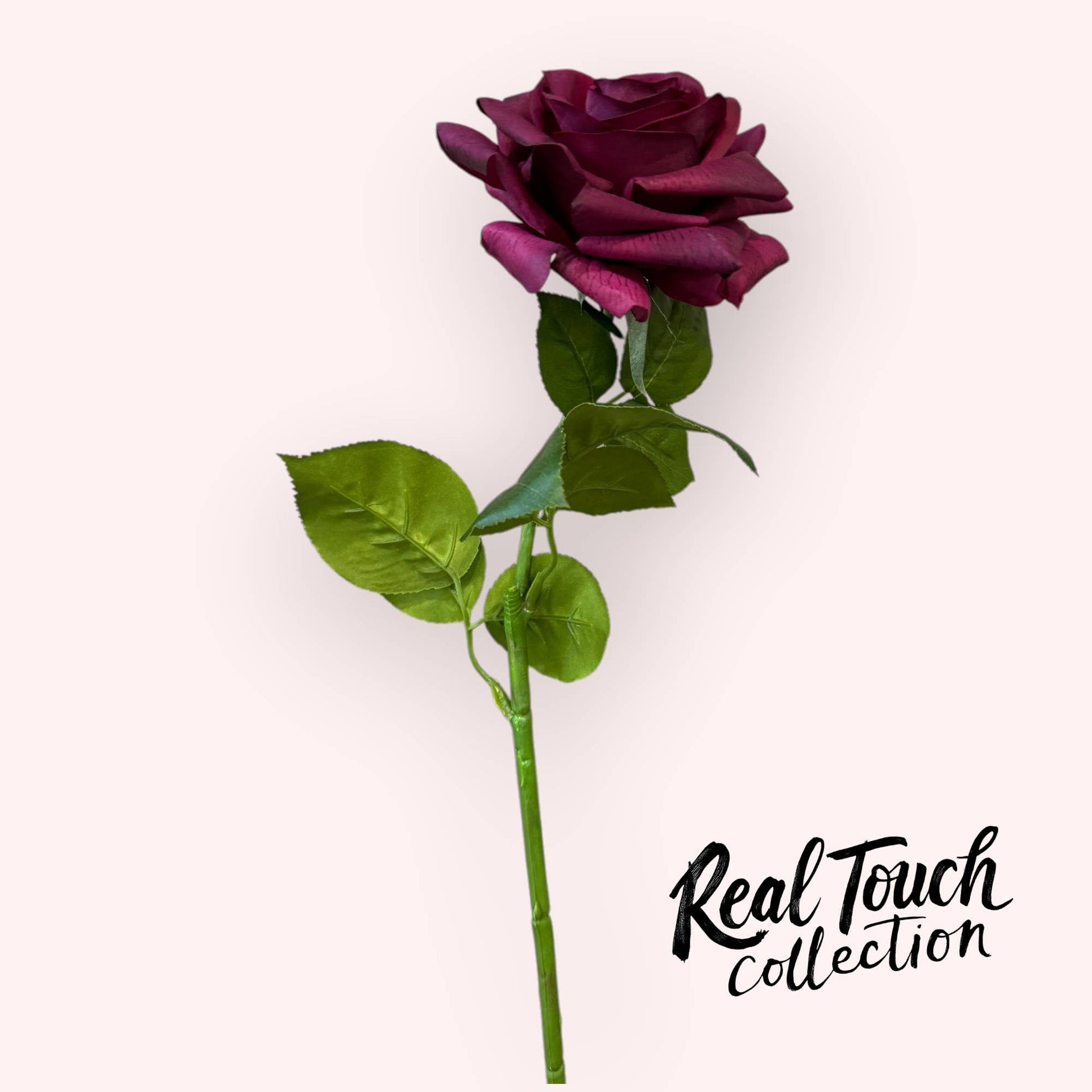 25"-Premium Collection-Real Touch Artificial Rose