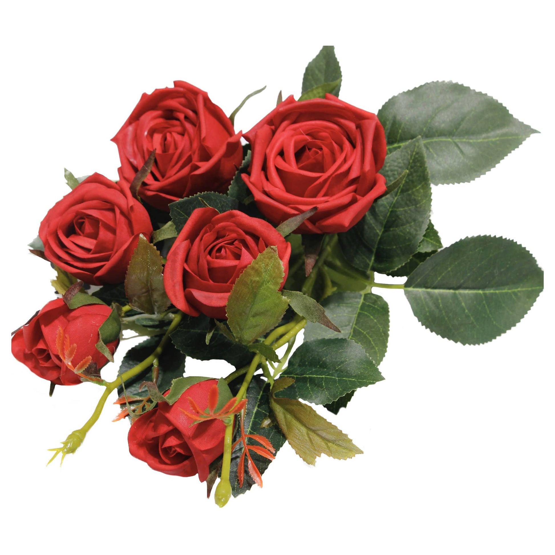 24" Real Touch Rose-3 flowers