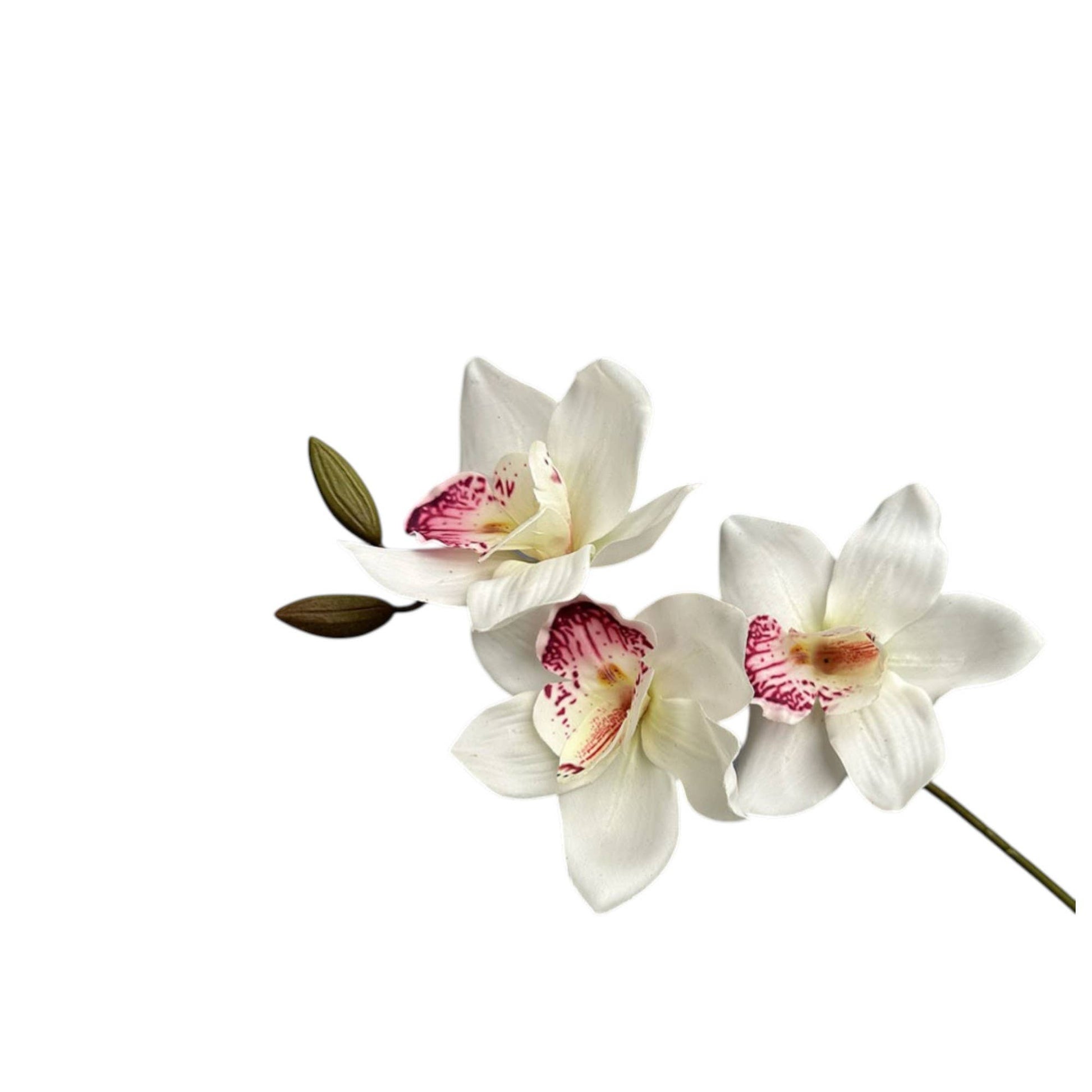 28"Real Touch Cymbidium Orchid Stem-Designer’s Pick