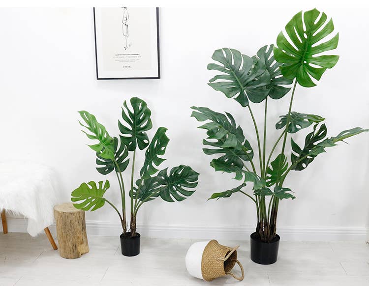 Designer's pick-Quality Potted Monstera Artificial Plant