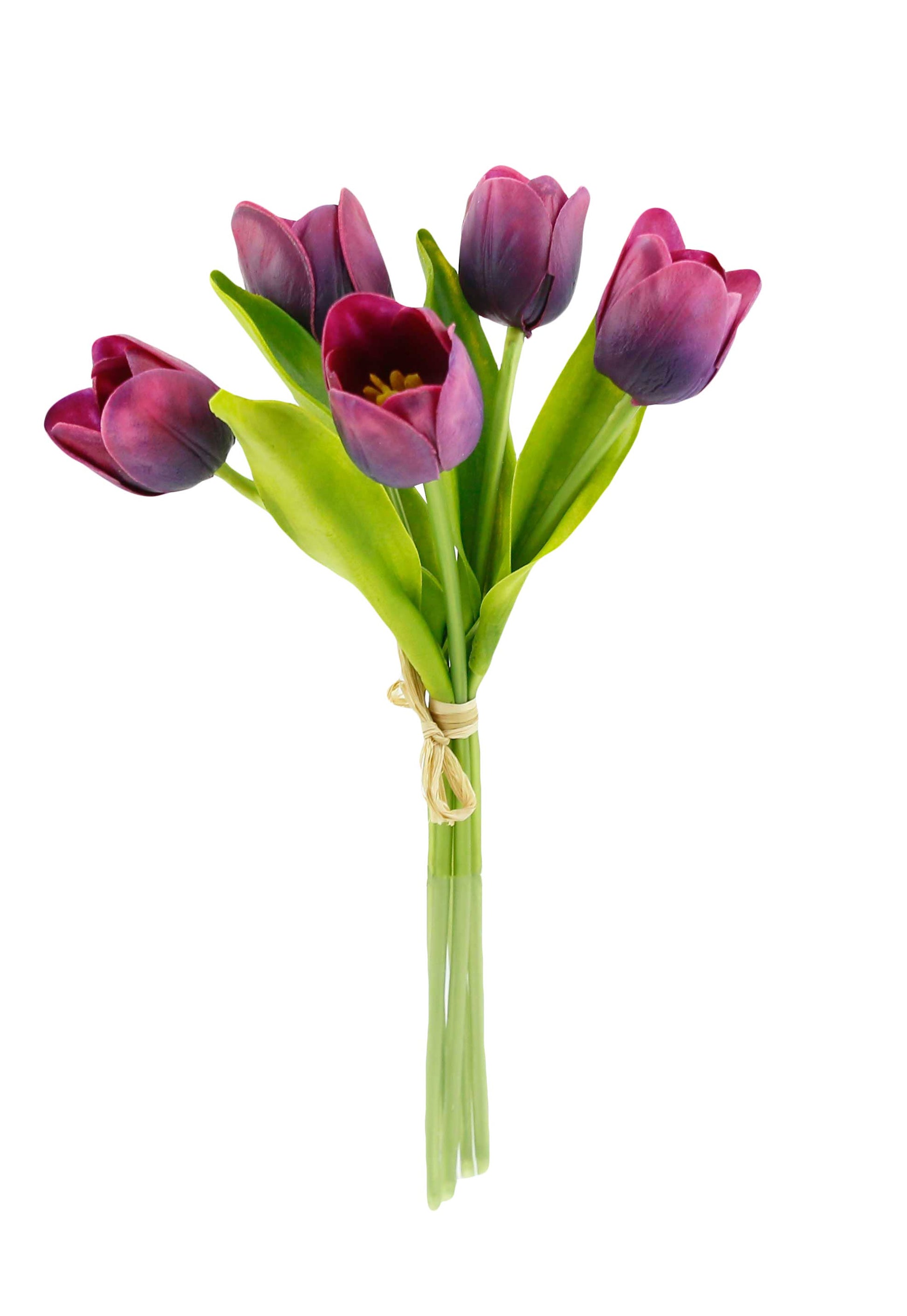 Case Packed Value-10bundles(50 Stems)-Real Touch Faux Tulip