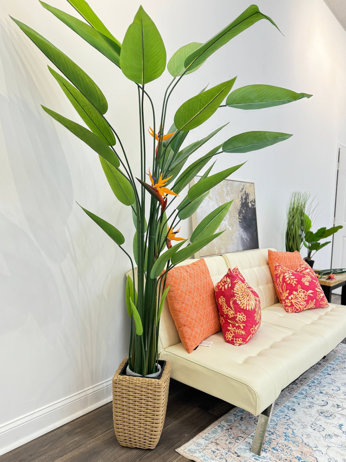 32"Large Realistic Real Touch Bird of Paradise Flower