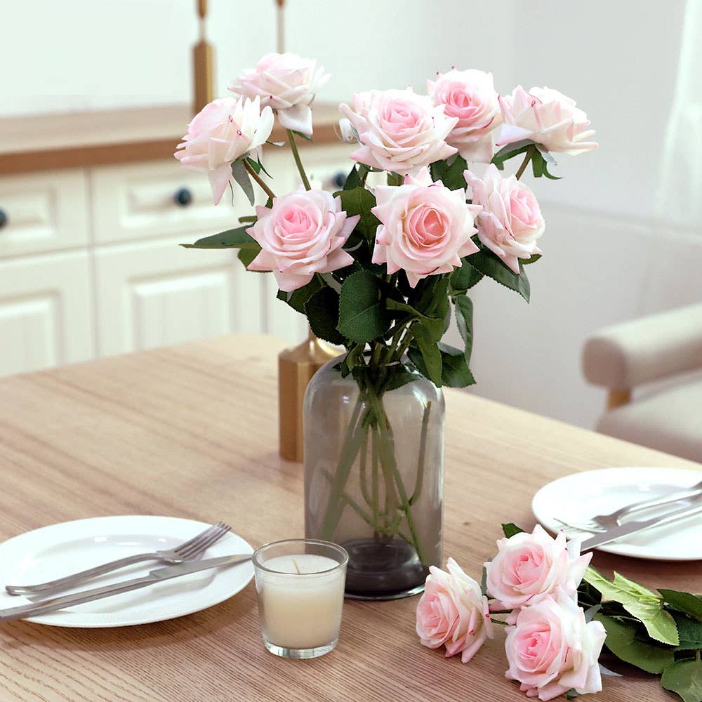 Pack of 50 stems-Ultra Realistic Rose-17"