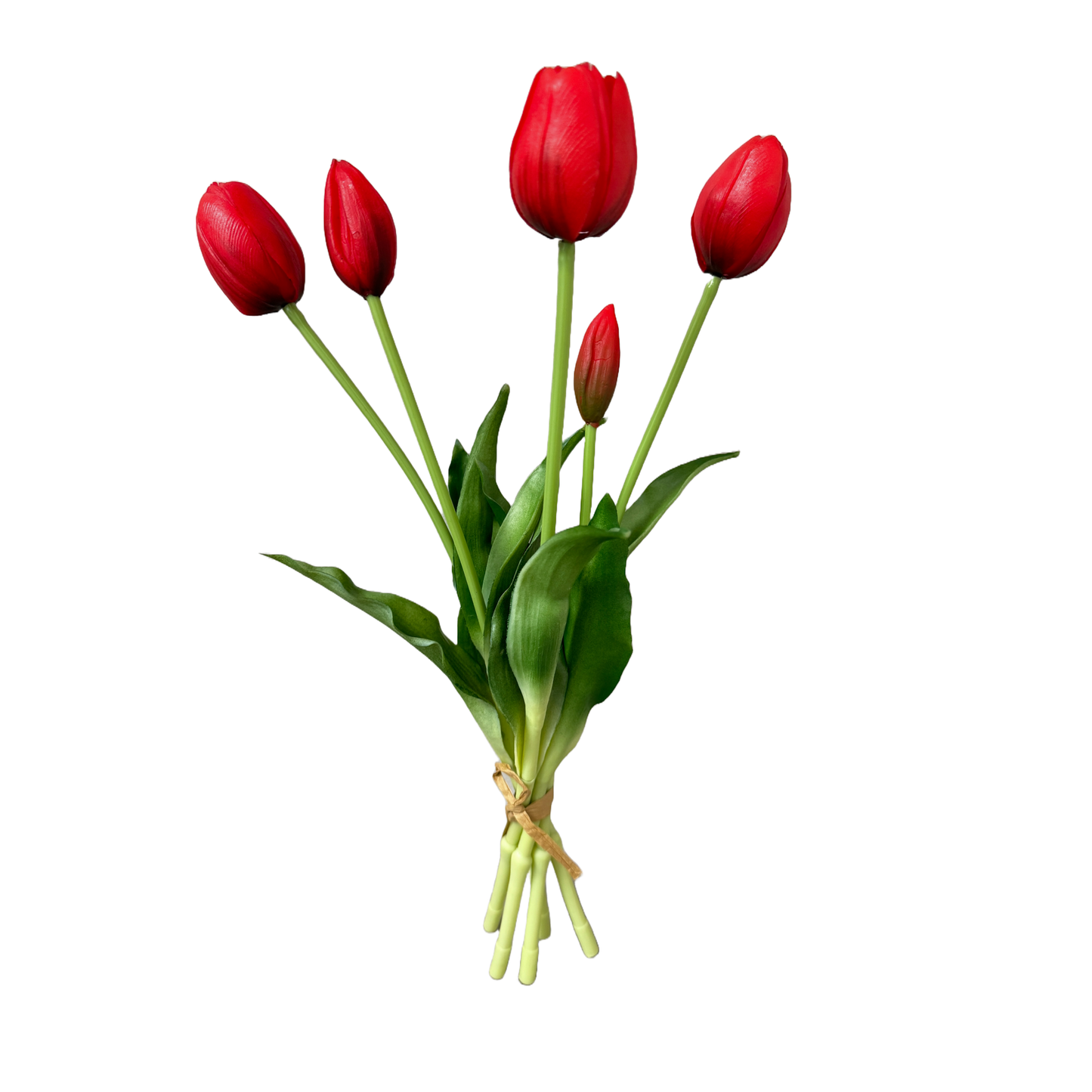 16" Real Touch Tulip-3 flowers 2 buds