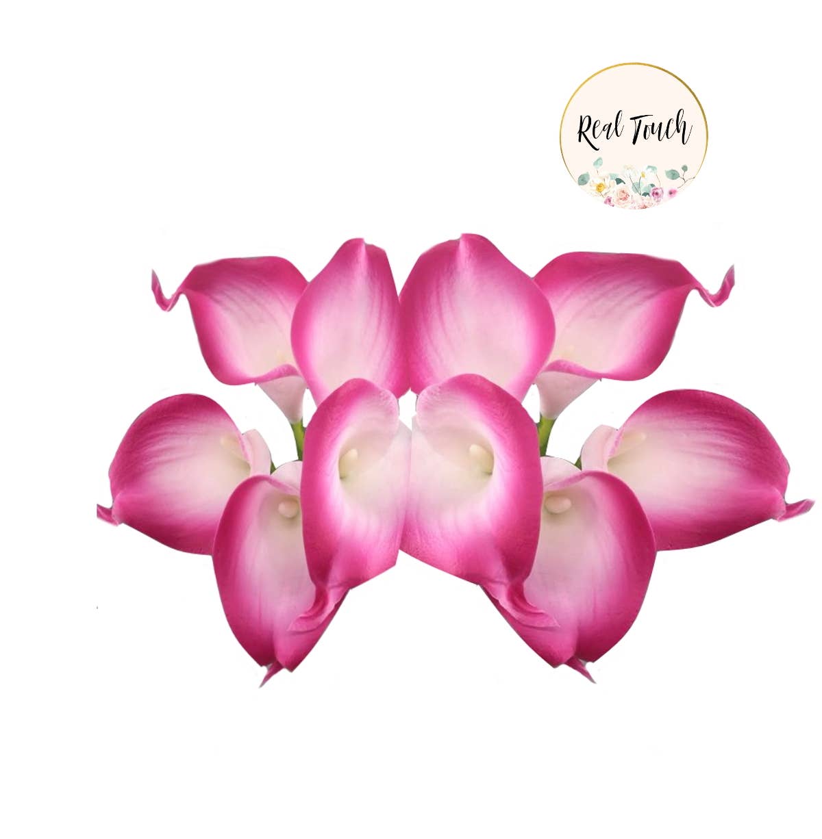 pack of 10 calla lilies-Pink Theme
