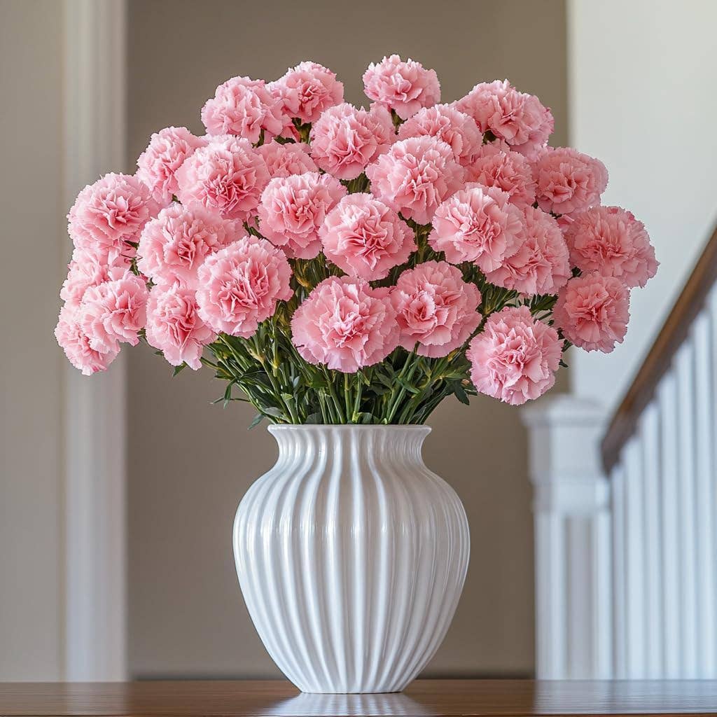 19.5"-Real Touch Classic Artificial Carnation 