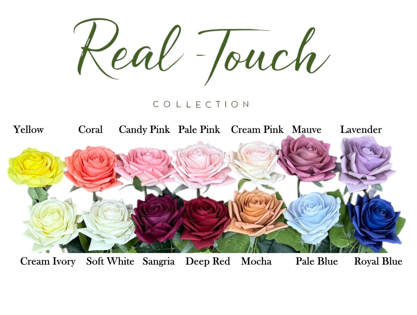 17"Medium bloom rose stem-Moisturized Coating Fresh-Cut Fee