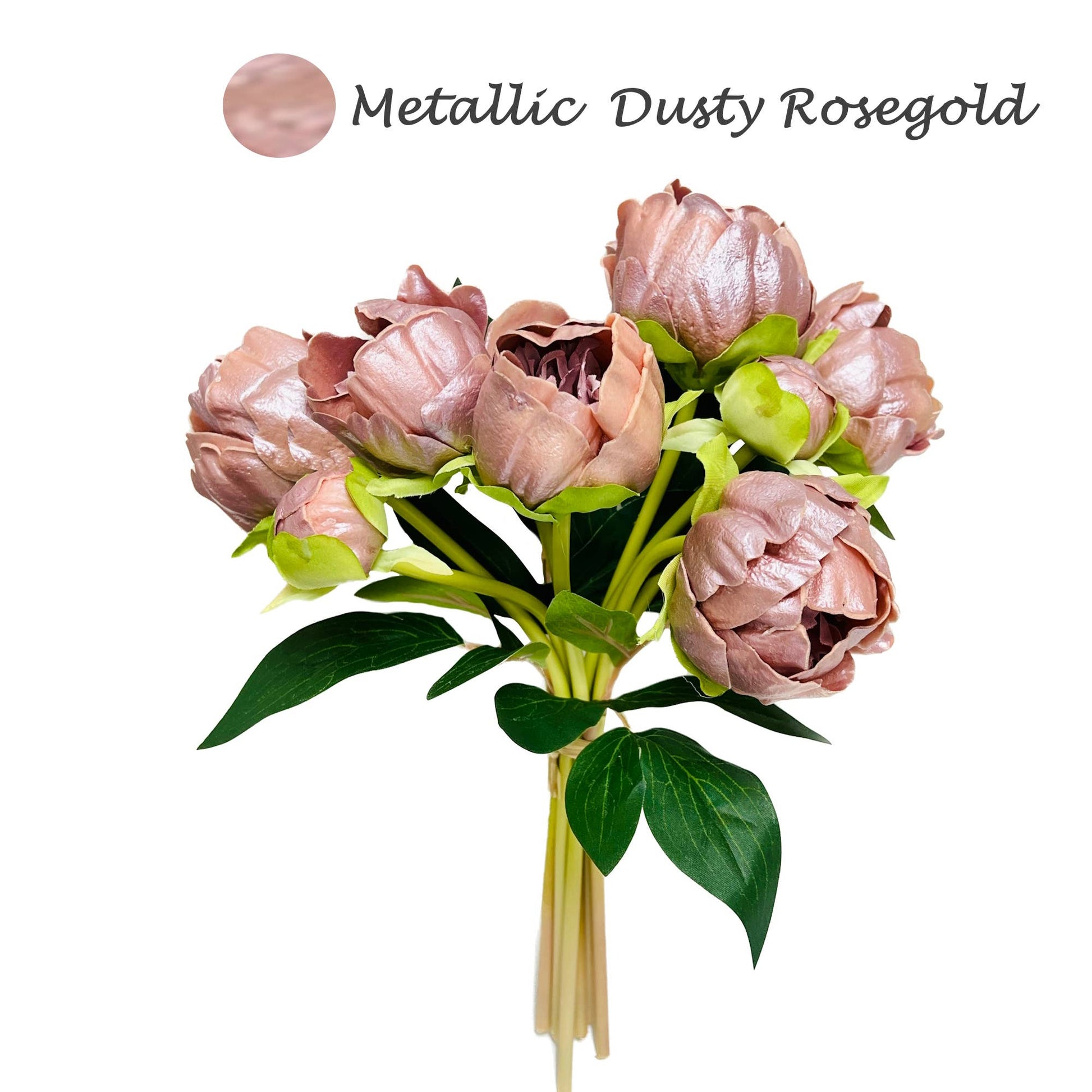 Case Packed Value-10 Bundles Real Touch Faux Peony bundle
