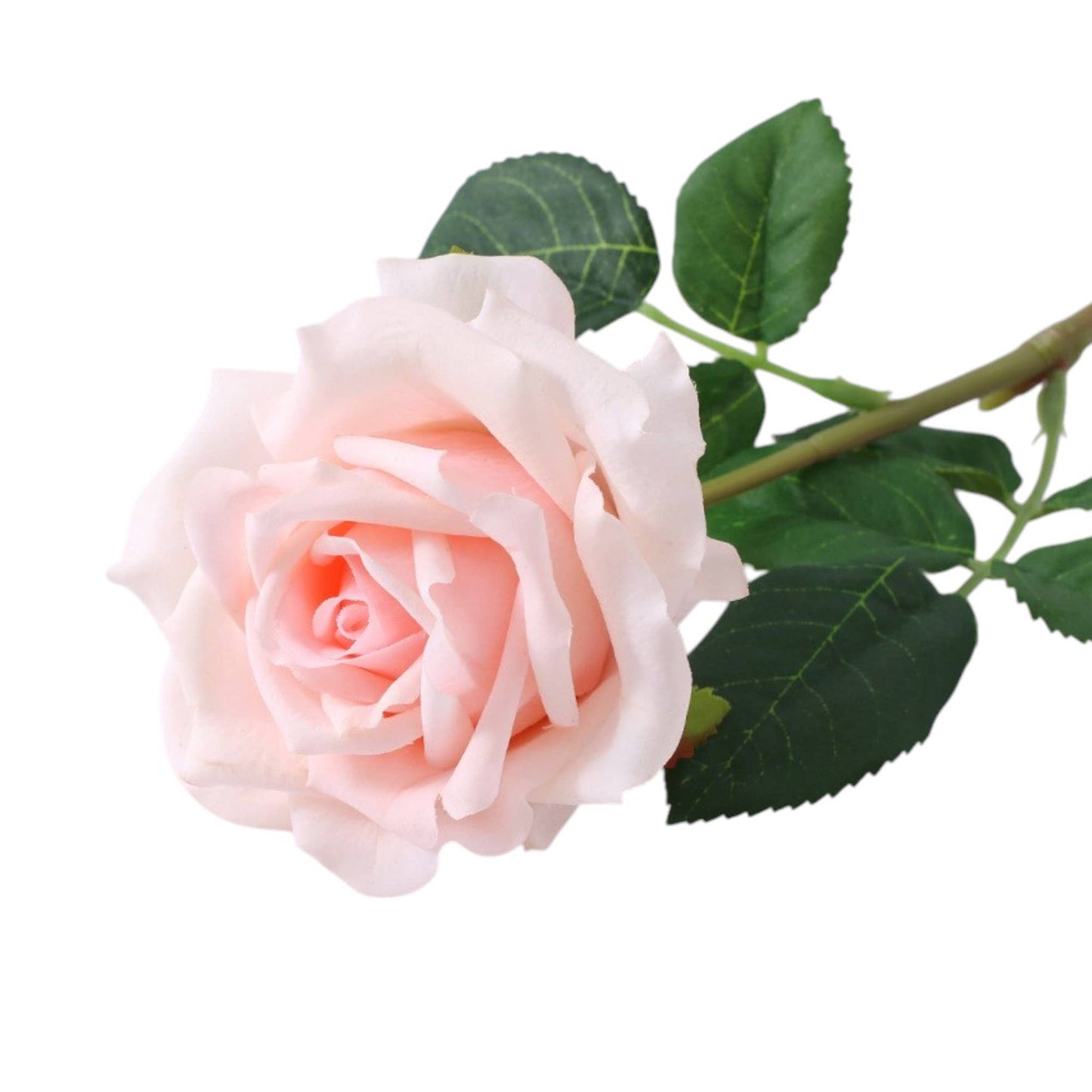 17"-Real Touch Artificial Ingrid Bergman garden Rose 