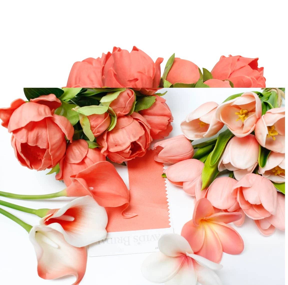 Pack of 10 Stems-Real Touch Calla lilies-Small Bloom