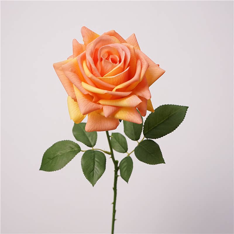 26" Premium Real Touch Rose–Full & Elegant Bloom