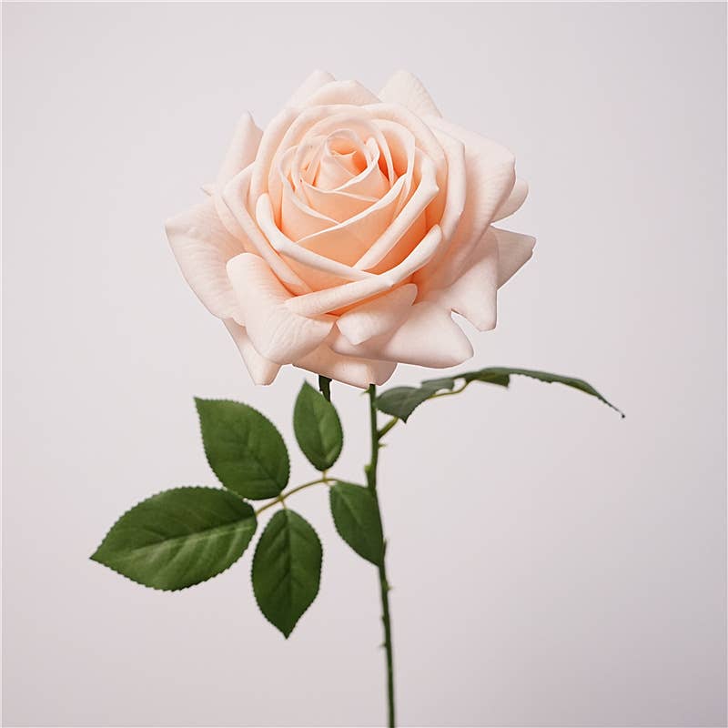 26" Premium Real Touch Rose–Full & Elegant Bloom