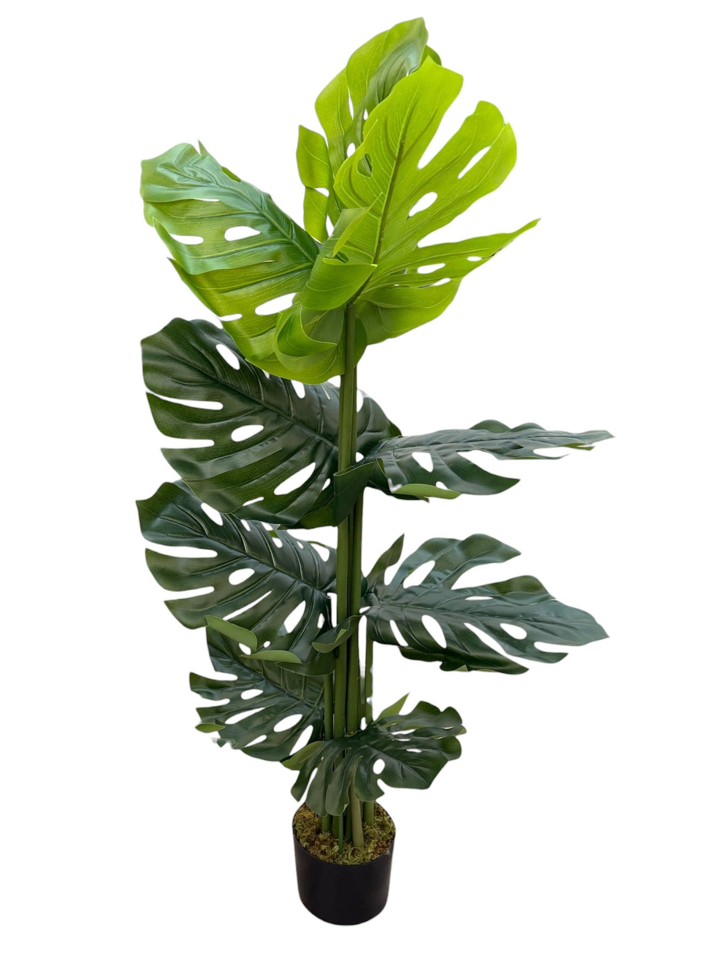 Potted Artificial Monstera Plant
