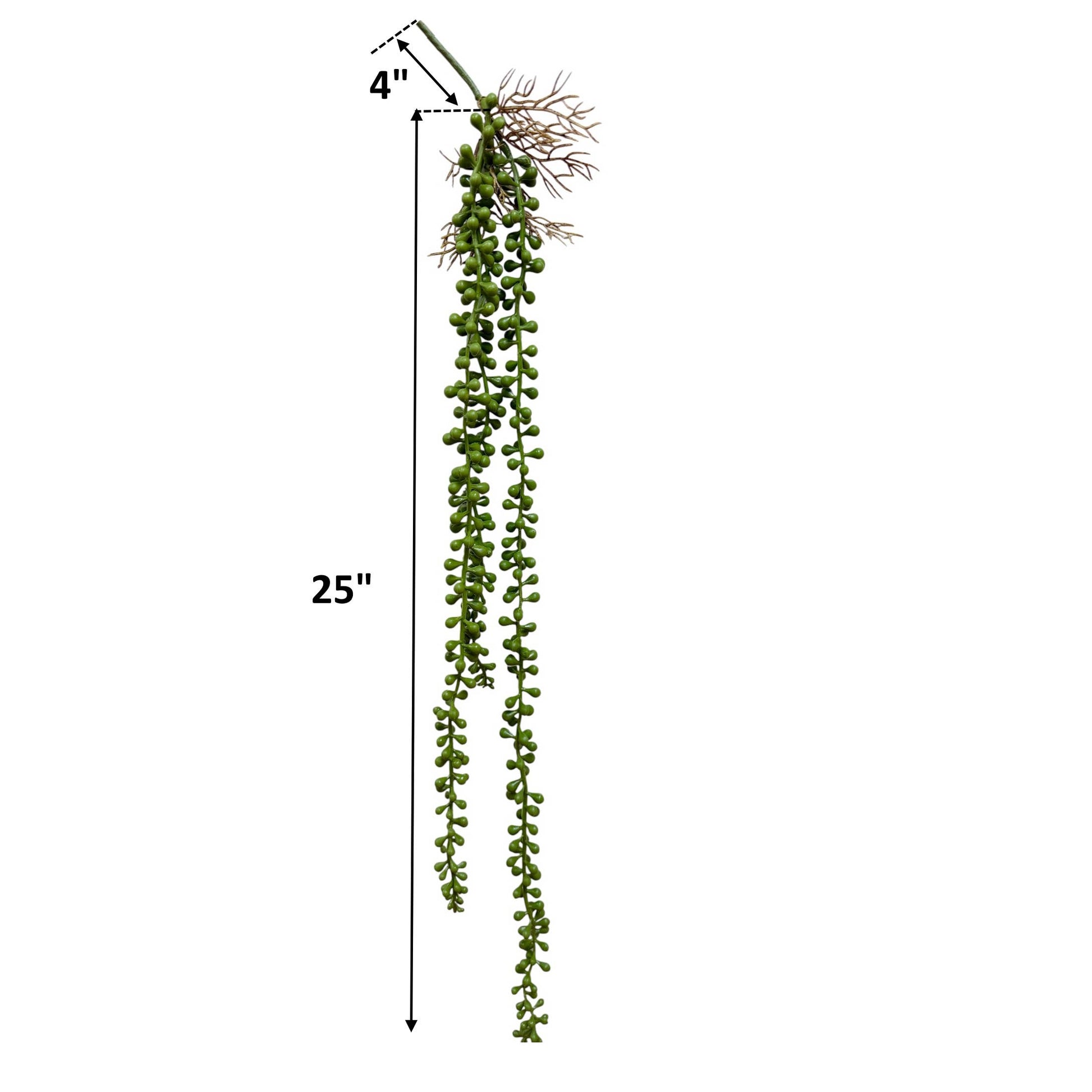 Artificial Hanging String Succulent-3sprays soft and natural